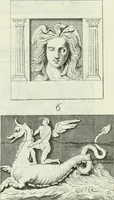 An illustration from Museum veronense, hoc est, Antiquarum inscriptionum atque anaglyphorum collectio : cui Taurinensis adiungitur et Vindobonensis : accedunt monumenta id genus plurima nondum vulgata, et ubicumque collecta (1749)