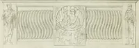 An illustration from Museum veronense, hoc est, Antiquarum inscriptionum atque anaglyphorum collectio : cui Taurinensis adiungitur et Vindobonensis : accedunt monumenta id genus plurima nondum vulgata, et ubicumque collecta (1749)