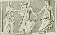 An illustration from Museum veronense, hoc est, Antiquarum inscriptionum atque anaglyphorum collectio : cui Taurinensis adiungitur et Vindobonensis : accedunt monumenta id genus plurima nondum vulgata, et ubicumque collecta (1749)
