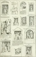 An illustration from Museum veronense, hoc est, Antiquarum inscriptionum atque anaglyphorum collectio : cui Taurinensis adiungitur et Vindobonensis : accedunt monumenta id genus plurima nondum vulgata, et ubicumque collecta (1749)