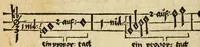 An illustration from Musica figuralis deudsch (1532)