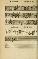 An illustration from Musica figuralis deudsch (1532)