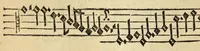 An illustration from Musica figuralis deudsch (1532)