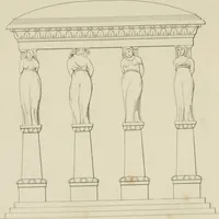 An illustration from The music of the eye; or, Essays on the principles of the beauty and perfection of architecture, as founded on and deduced from reason and analogy, and adapted to what may be traced of the ancient theories of taste, in the three first chapters of Vitruvius .. (1831)