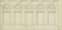 An illustration from The music of the eye; or, Essays on the principles of the beauty and perfection of architecture, as founded on and deduced from reason and analogy, and adapted to what may be traced of the ancient theories of taste, in the three first chapters of Vitruvius .. (1831)
