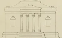 An illustration from The music of the eye; or, Essays on the principles of the beauty and perfection of architecture, as founded on and deduced from reason and analogy, and adapted to what may be traced of the ancient theories of taste, in the three first chapters of Vitruvius .. (1831)