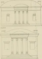 An illustration from The music of the eye; or, Essays on the principles of the beauty and perfection of architecture, as founded on and deduced from reason and analogy, and adapted to what may be traced of the ancient theories of taste, in the three first chapters of Vitruvius .. (1831)