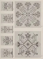 An illustration from Muster altdeutscher Leinenstickerei (1878)