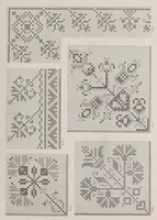 An illustration from Muster altdeutscher Leinenstickerei (1878)