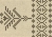 An illustration from Muster altdeutscher Leinenstickerei : II (1882)