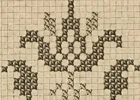 An illustration from Muster altdeutscher Leinenstickerei : II (1882)