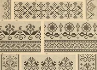 An illustration from Muster altdeutscher Leinenstickerei : II (1882)