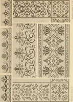 An illustration from Muster altdeutscher Leinenstickerei : II (1882)