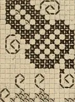 An illustration from Muster altdeutscher Leinenstickerei : II (1882)
