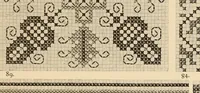 An illustration from Muster altdeutscher Leinenstickerei : II (1882)
