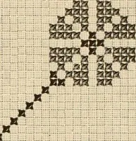 An illustration from Muster altdeutscher Leinenstickerei : II (1882)