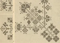 An illustration from Muster altdeutscher Leinenstickerei : II (1882)