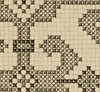 An illustration from Muster altdeutscher Leinenstickerei : II (1882)