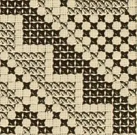 An illustration from Muster altdeutscher Leinenstickerei : II (1882)