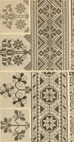 An illustration from Muster altdeutscher Leinenstickerei : II (1882)