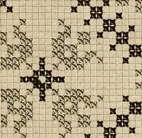 An illustration from Muster altdeutscher Leinenstickerei : II (1882)
