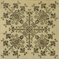 An illustration from Muster altdeutscher Leinenstickerei : IV (1888)