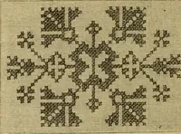 An illustration from Muster altdeutscher Leinenstickerei : IV (1888)