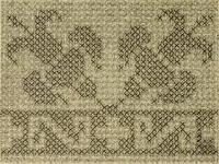 An illustration from Muster altdeutscher Leinenstickerei : IV (1888)