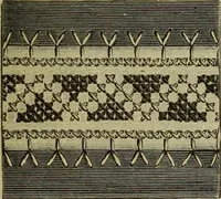 An illustration from Muster altdeutscher Leinenstickerei : IV (1888)