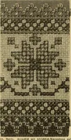 An illustration from Muster altdeutscher Leinenstickerei : IV (1888)