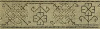 An illustration from Muster altdeutscher Leinenstickerei : IV (1888)