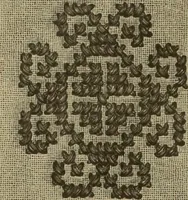 An illustration from Muster altdeutscher Leinenstickerei : IV (1888)