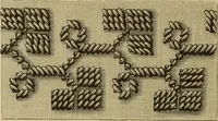 An illustration from Muster altdeutscher Leinenstickerei : IV (1888)