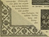 An illustration from Muster altdeutscher Leinenstickerei : IV (1888)