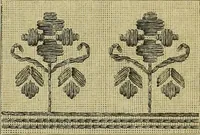 An illustration from Muster altdeutscher Leinenstickerei : IV (1888)