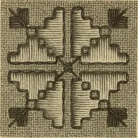 An illustration from Muster altdeutscher Leinenstickerei : IV (1888)