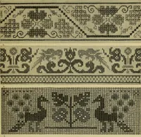 An illustration from Muster altdeutscher Leinenstickerei : IV (1888)