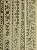 An illustration from Muster altdeutscher Leinenstickerei : IV (1888)