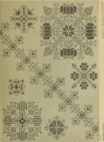 An illustration from Muster altdeutscher Leinenstickerei : IV (1888)
