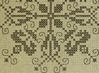 An illustration from Muster altdeutscher Leinenstickerei : IV (1888)
