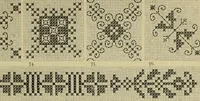An illustration from Muster altdeutscher Leinenstickerei : IV (1888)