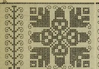 An illustration from Muster altdeutscher Leinenstickerei : IV (1888)