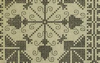 An illustration from Muster altdeutscher Leinenstickerei : IV (1888)