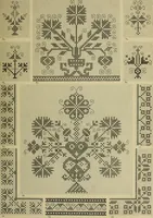 An illustration from Muster altdeutscher Leinenstickerei : IV (1888)