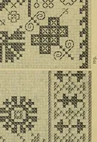An illustration from Muster altdeutscher Leinenstickerei : IV (1888)