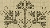 An illustration from Muster altdeutscher Leinenstickerei : IV (1888)