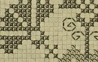 An illustration from Muster altdeutscher Leinenstickerei : IV (1888)