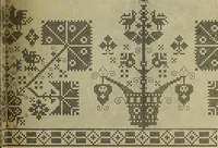 An illustration from Muster altdeutscher Leinenstickerei : IV (1888)