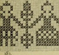 An illustration from Muster altdeutscher Leinenstickerei : IV (1888)