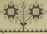 An illustration from Muster altdeutscher Leinenstickerei : IV (1888)